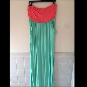 Jersey maxi with pockets - L